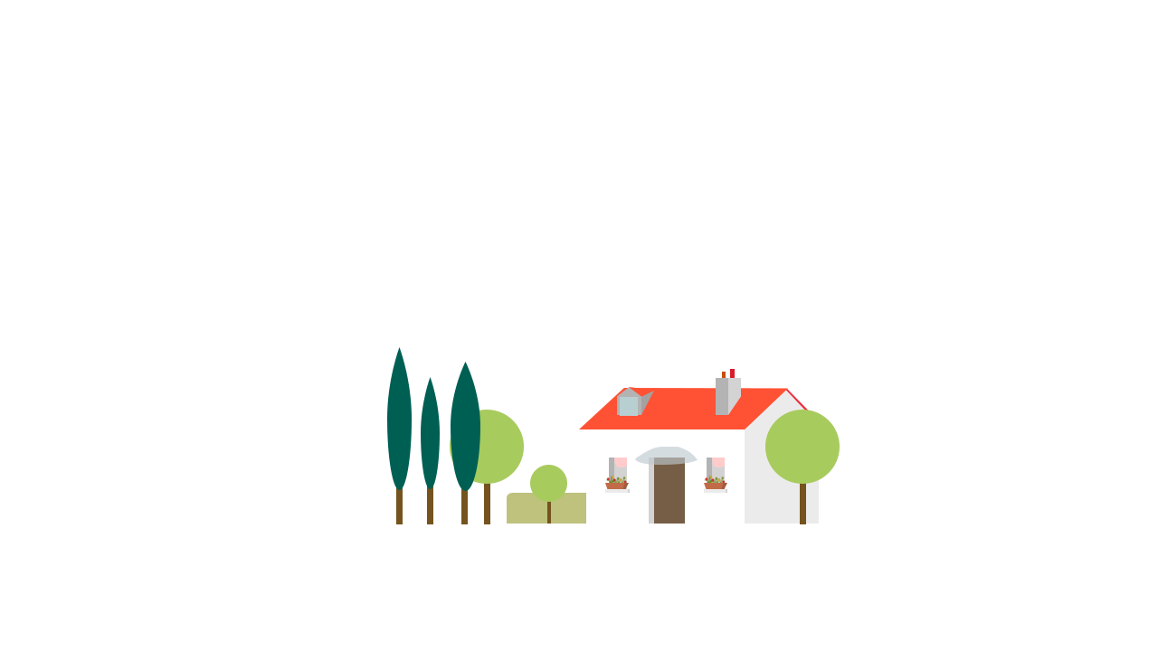 décor de maison en vectoriel
