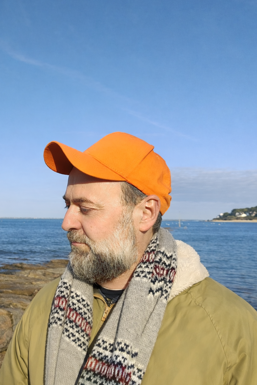 photo de Guillaume au bord de la mer